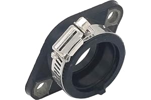 Hattba Motorcycle 33mm Carburetor Carb Intake Manifold Joint Boot For Suzuki GN125/GS125 Strong Strength Durability