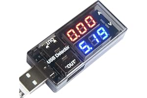 ARCELI USB Charger Doctor Current Voltage Charging Detector Battery Voltmeter Ammeter Multimeter USB Tester Mobile Power Panel Monitor Gauge DC LED Display