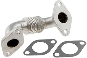 TBVPARTS Tubo Radiatore EGR 1.9TDI 038131521BL 60777D 0892649 V10640008 Tubo Raffreddamento Scarico EGR Compatibile Con Ibiza III Cordoba II Fabia I Roomster Fabia II Polo IV