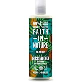 FAITH IN NATURE Coconut / %99 Doğal İ&ccedil;erikli Sa&ccedil; Bakım Kremi-Nemlendirici Hindistan Cevizi Normal&amp;Kuruya D&ouml;n&uuml;k Sa&ccedil;lar İ&ccedil;in