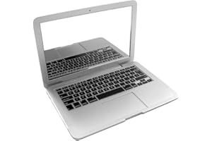 Macabolo Portatile Pocket Size Laptop Specchio Computer Specchio di Vetro Mini Notebook Specchi per Trucco Viaggio