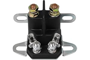 Cnornus Anlasserrelais Starterrelais Magnetschalter 4-poliger 12-Volt für ARIENS 03551000 für B&S 5410H 5410K für HUSQVARNA 532 10 90-81