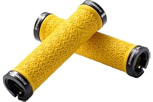 Bynccea Bicycle Grips,Double Lock on Locking Mountain Bike Handlebar Grips for MTB Mountain Bike