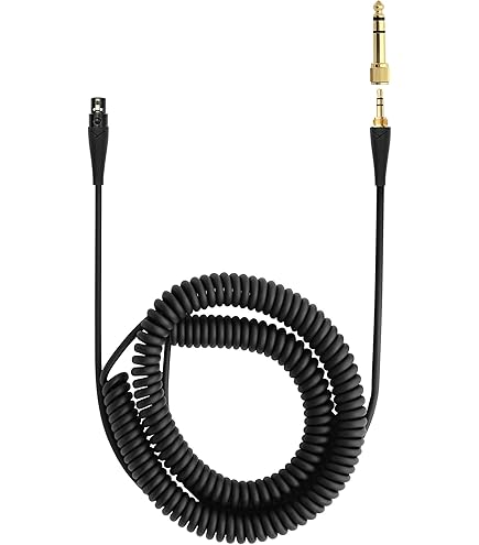 Ersatzkabel Für Beyerdynamic DT770/990 - Federdraht Spiralkabel 3m - Mit 3,5mm & 6,5mm Stecker