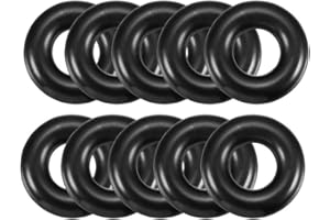 UXCELL sourcingmap Nitrile Rubber O-Rings 18mm OD 8mm ID 5mm Width, Metric Sealing Gasket, Pack of 10