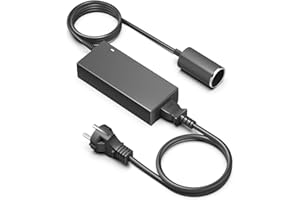 TAIFU 120W 12V 10A Alimentatore Presa Accendisigari per Auto 240V 230V 220V Convertitore Trasformatore a 12V CC per Aspirapolvere per Auto, Frigorifero per Auto e Eltri Dispositivi per Auto Caricatore