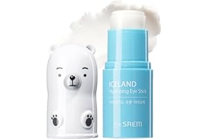 THESAEM Iceland Hydrating Eye Stick 0.24oz (7g) - Baume rafraîchissant pour les yeux pour les cernes et les poches - Traitement sous les yeux - Réduit les rides et hydrate