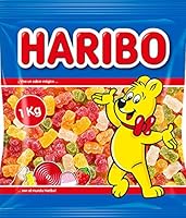 Haribo 0006680 Ositos de azúcar, Paquete de 12, 1 kg/ bolsa