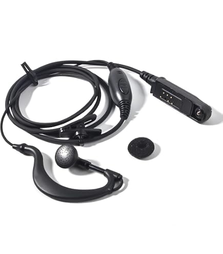 Oreillette étanche Pour Talkie-walkie - Compatible RT6, T-51/52/53, BF-A58, UV-9R, Etc. - Réduction De Bruit, PTT - 6