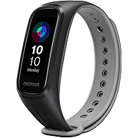 OnePlus Band :1.1 Inch AMOLED Display, Dual-Color Band Design, Sleep Monitoring of Blood Oxygen Saturation (SpO2), 5ATM…