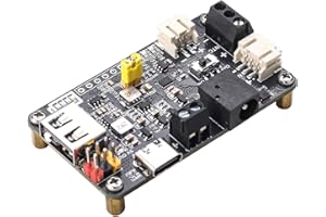 SEENGREAT Solar Energy Manager C, DIY Solar Power Management Module for Education & Maker Projects, Supports 5V Solar Panel/USB Input, 3.3V/5V Output, Ba-ttery Protection for STEAM & IoT Learning