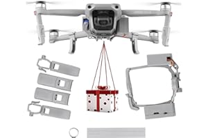 WANGCL Dispositif de livraison de drone avec lanceur d'air à libération rapide Convient pour les accessoires de pêche, publicité, mariages et plus encore