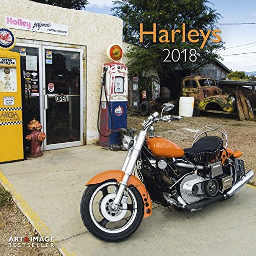 Preisvergleich Produktbild Harleys 2018 - Motorradkalender, Wandkalender Posterkalender - 30 x 30 cm