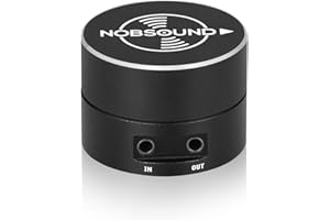 Nobsound Mini 3,5 mm Volume Control Button Speaker Audio Adjuster Box for PC/Amplifier