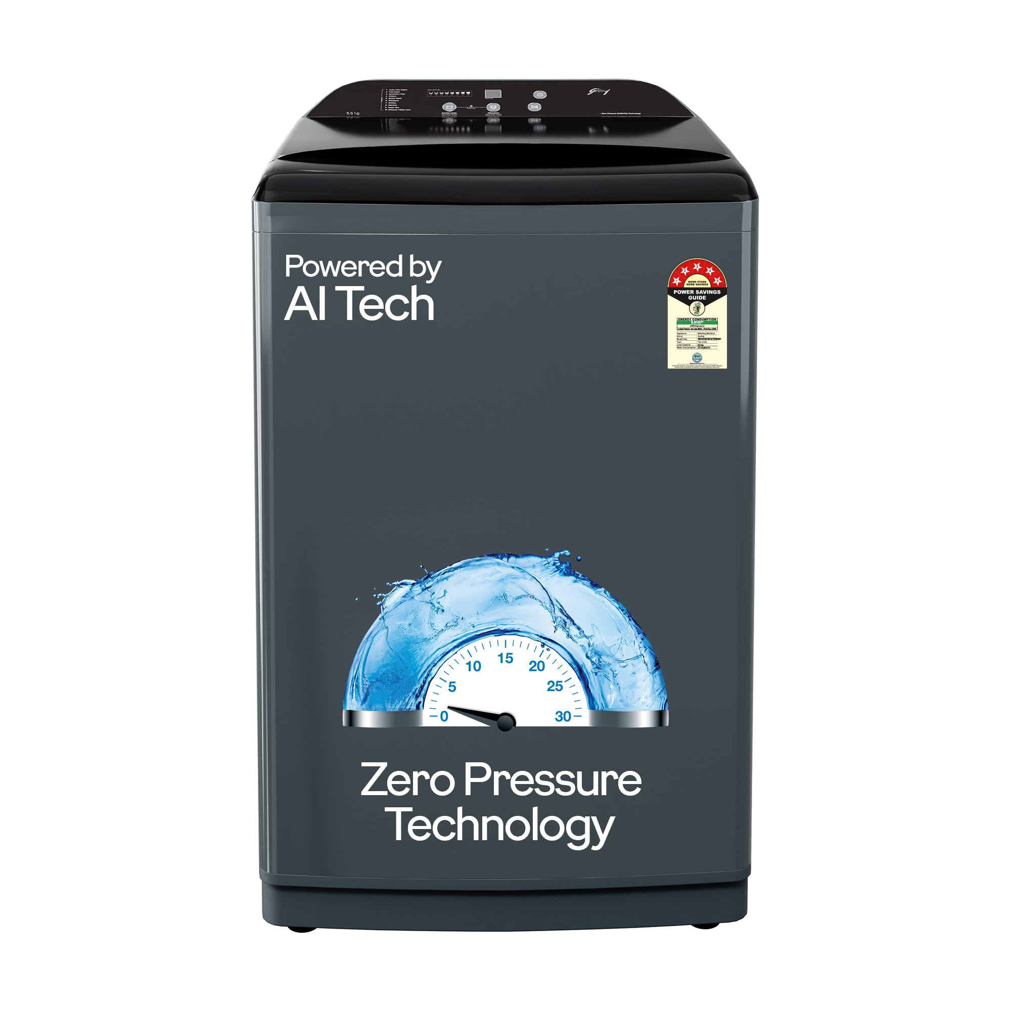 Godrej 8 Kg 5 Star Zero Pressure Washing Machine Review: Efficient & Stylish