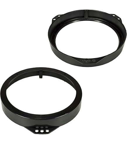 Anneaux Adaptateurs Haut-parleurs Tomzz Pour Mitsubishi Colt 2004-2012 - DIN 130mm