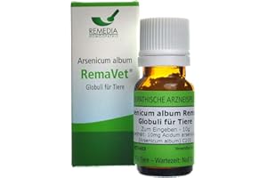 REMEDIA HOMÖOPATHIE GMBH RemaVet Globuli für Tiere ACIDUM ARSENICOSUM (ARSENICUM ALBUM)
