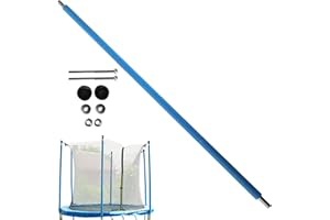 MXSHC 4 postes de red de repuesto para cama elástica con cubierta de espuma, accesorios para reparación de camas elásticas de 1,76 m/1,96 m