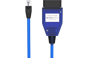 ULTRAOBD2 Ethernet OBD OBDii Rj45 ENET OBDII Cable for Interface Coding G F-Series - 2 meters long