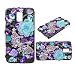 Produktbild EVTECH (TM) für Samsung Galaxy S5 Mini Rhinestone-Blumen-Diamant-Luxus Bling Schmetterling Fall-Abdeckung Hard Black Fall (100% Handarbeit)