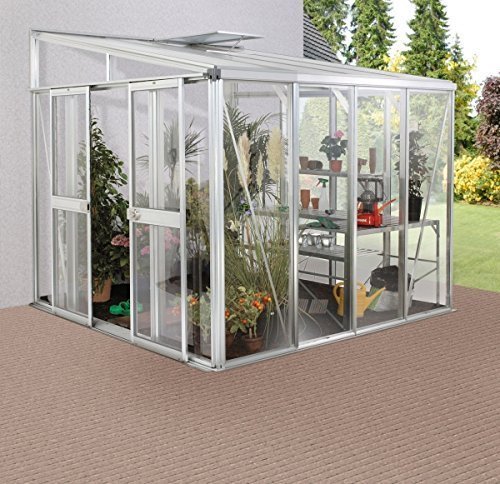 Preisvergleich Produktbild Vitavia Anlehngewächshaus Helena 7000 ESG 4 mm 6,90 m², Alu