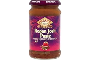 PATAK'S Patak-Medium Rogan Josh Curry Paste (283g) - Packung mit 2