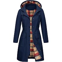 Giacca Impermeabile Lunga Uomo Con Cappuccio Rimovibile – Trench Outdoor Nero (M) - Foto 2