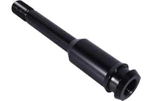 HEADERBS Przedłużenie gałki zmiany biegów, proste przedłużenie dźwigni zmiany biegów do samochodu 5 cali dla T4 1990-2003 Czarny