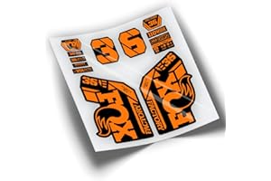 PEGATINEA Pegatinas Horquilla Fox 36 Factory EBIKE 2021 Colores WP429 Naranja