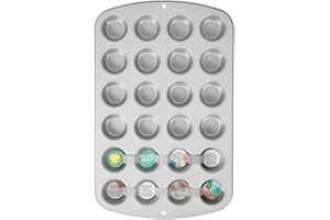 Wilton Recipe Right Mini Muffin Tin, 24 cavità