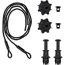 Flaconi Car Trunk Rope,Rear Trunk Storage Package Tray Tie Strap,Rear Parcel Shelf String,Car Parcel Shelf Cord Interior Rear Parcel Shelf String,Car Accessories Replacement,Suitable For Most Car SUV