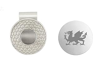 Ashton and Finch Magnetic Golf Ball Marker and Hat Clip Putting Golf Gifts and Accessories For Men
