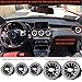 Price comparison product image 5pcs set Aircraft Airscrew Design Car air vent freshener Car Air Purifier Car Vent Outlet car fragrance perfume for Mercedes-Benz C full Class W205