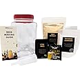 Brewbasket Ale Beer Making Kit with Reusable Fermentation Jar, Airlock, Instructions Booklet & Ingredients (Malt Extract, Yeast, Hops) for making 4L/ 12 pints (Economy Kit)