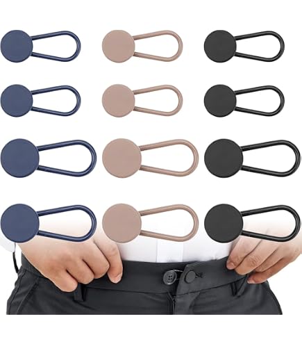 Lot De 30 Rallonges Pour Boutons De Pantalon - 4 Styles, 4 Tailles - Neuf