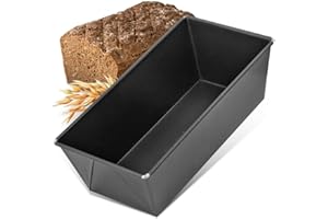 Zenker 3975 Moule à pain, moule à pain de mie, moule pain, moule à cake, moule à brioche, moule à gâteaux, anti-adhésif, Acier, 31 x 16 x 10 cm