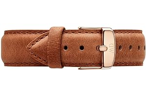Daniel Wellington Classic Durham, Montre Marron/Or Rose Bracelet, 20mm, Cuir, pour Hommes