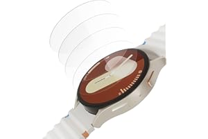 Sinoacc 4-Pack 40mm [uhrenmodellgröße] Displayschutz Für Samsung Galaxy Watch 7/Galaxy Watch 6/Galaxy Watch 5/Galaxy Watch 4/Galaxy Watch Fe 40mm Uhr Schutzglas Panzerglas Screen Protector