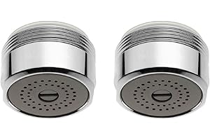 Économiseur D’Eau Robinet Mal Femelle 24mm Evier Lavabo, Diminuer Entre 30 Et 80% Votre Consommation (Male M24)