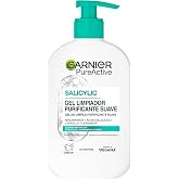 Garnier PureActive Salicylic Gentle Purifying Gel with Niacinamide, 250 ml | Removes Impurities from the Skin, Protects the S