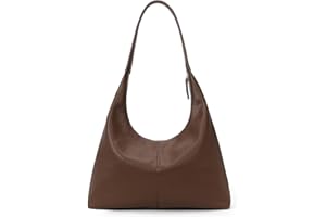 GSenhui Hobo Bag miękka skórzana torebka w stylu vintage, torba na ramię, uniwersalna, damska torba na ramię Slouchy Tote Bag dla kobiet