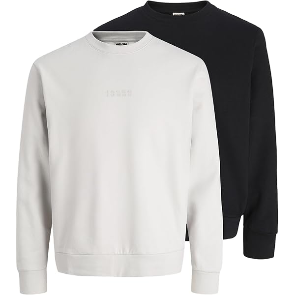 Capuche Zippé Plus Size Sweat à Col Rond Uni | Gris Clair | Jack