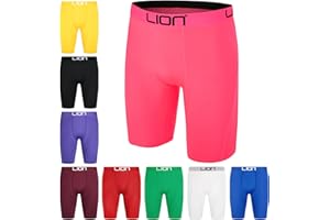 LION SPORTSWEAR Compression Shorts for Football & Sports – Multi-Purpose Base Layer for Men & Kids, Ideal for Gym, Training & Running