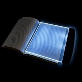 SUWORS Kitap Okuma LED Işıklı Panel &ndash; Sayfa Aydınlatma Lambası, Taşınabilir &amp; Pilli, G&ouml;z Yormaz, Gece Okuma Işığı (11.5x17 cm