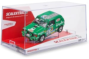 SCALEXTRIC - Coche de Carreras Original - Coche Slot Escala 1:32 (Fiat Panda - Dakar)
