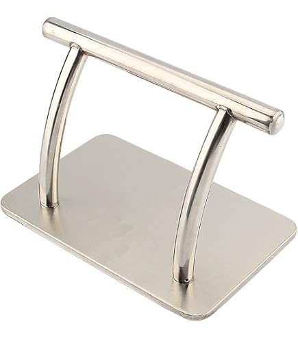 Greensen Repose-Pieds Professionnel En Acier Inoxydable Antidérapant - Support Pieds Pour Salon Coiffure, Beauté Et SPA