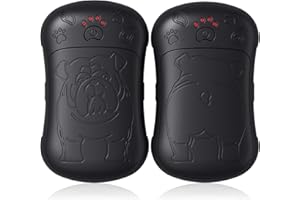 KUKIWHY Elektryczny ogrzewacz do rąk, zestaw 2 sztuk, akumulator 6000 mAh, elektryczny ogrzewacz do dłoni, wielokrotnego użytku, do uprawiania sportów na świeżym powietrzu, polowania, golfa, na kemping,