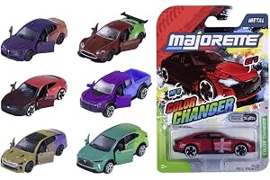 Majorette 8504000001Y12 - Color Changers Premium Bil - Metall, Ändrar Färg Beroende på Temperatur eller Vatten, 7,5 cm, Från 3 år