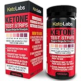 KetoLabs Ketone Test Strips | Accurately Measures Ketosis in 15 Seconds | Designed for Ketogenic and Low Carb Diets | 100 Strips