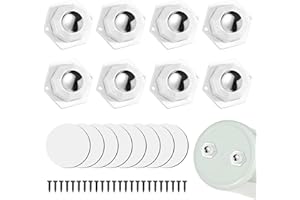 HFDONGL 8 Piezas Ruedas para Muebles Pesados Ruedas para Mover Muebles Adhesivas Mini Ruedas Giratorias para Mover Muebles Pesados Ruedas para Mesa de Centr